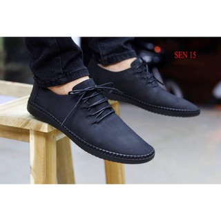 (SEN 15 ) GIẦY DA BÒ THỦ CÔNG 100%