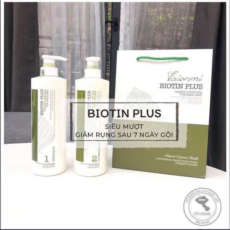 CẶP GỘI XẢ BIOTIN+