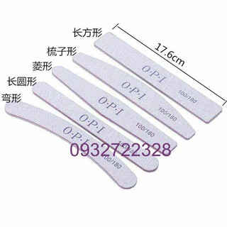 dũa OPI bột lốc 25 cây