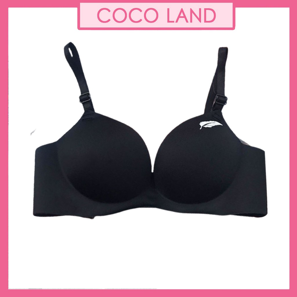 [HOT 2021 Áo lót nữ, Áo ngực trơn cài trước có đệm, không gọng , áo nâng ngực Cao cấp -Quả Chéo, Họa Tiết Hình Lá | BigBuy360 - bigbuy360.vn