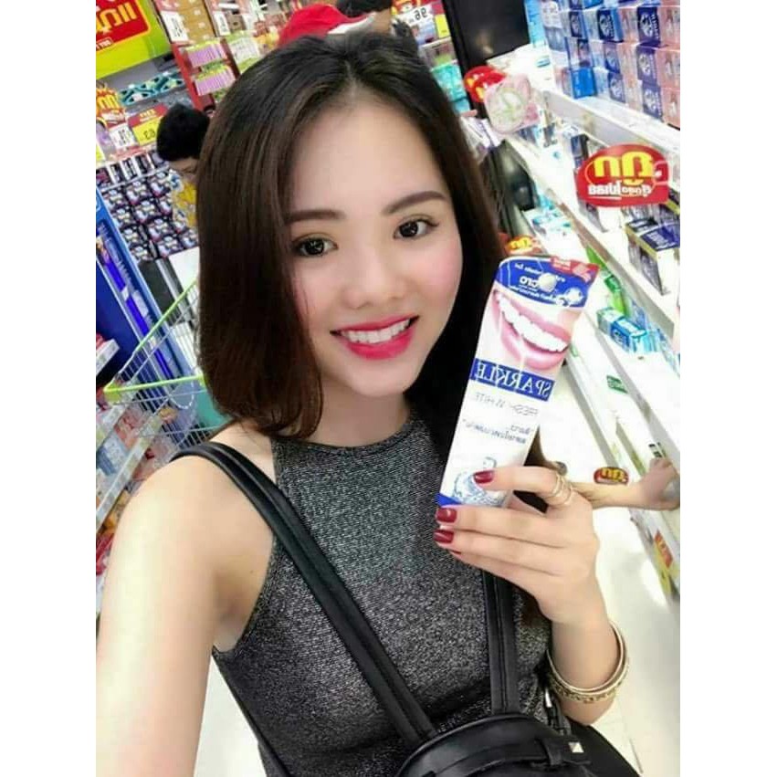 KEM ĐÁNH RĂNG SIÊU TRẮNG SPARKLE THÁI LAN 100G