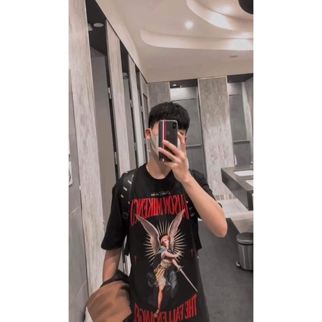 [ BÁN SỈ ] Áo Thun UNISEX Phom Thụng Tay Lỡ Thiên Thần MIKENCO | BigBuy360 - bigbuy360.vn