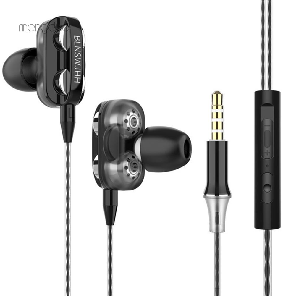 Tai nghe nhét tai thể thao âm thanh Hifi có mic cao cấp