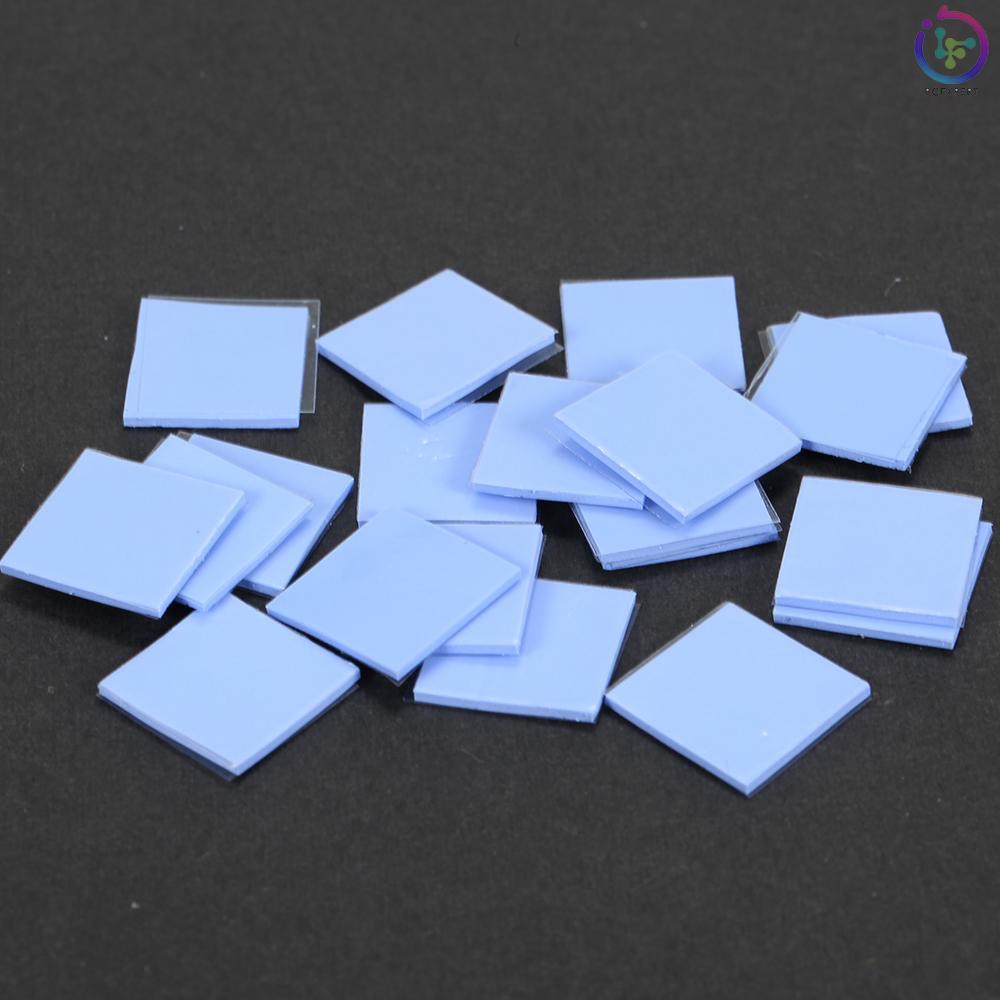 Bộ 100 miếng dán tản nhiệt cho máy tính kích thước 10 * 10 * 1mm