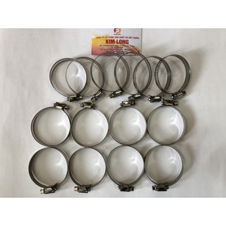 Đai xiết ống bằng inox( combo 10 cái)