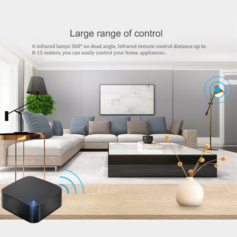 Bộ Thiết Bị Điều Khiển Từ Xa Thông Minh Kết Nối Wifi Chuyên Dụng Công Tắc Thông Minh Điều Khiển WIFI, 3G, 4G Trung Tâm Điều Khiển Thiết Bị Hồng Ngoại IR Và RF Wifi Tuya BEST