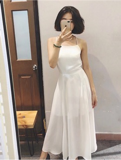 Maxi hở lưng ( có mút sẵn )