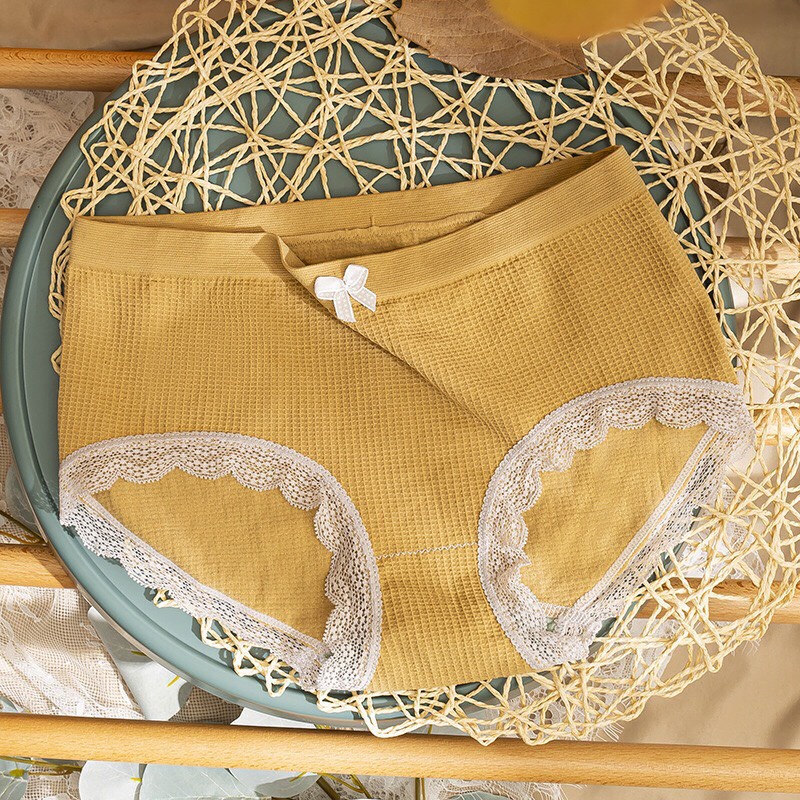 Quần lót nữ lưng cao chất thun xốp cao cấp lớp lót kháng khuẩn kiểu dáng quyến rũ QL32 | BigBuy360 - bigbuy360.vn