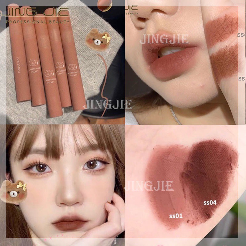 [Hàng mới về] Son bùn DAIMANPU màu nhung lâu trôi mềm mịn | BigBuy360 - bigbuy360.vn