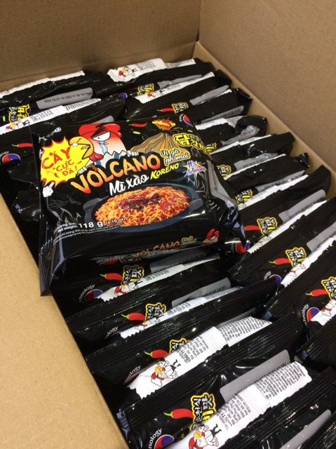 Gói Mỳ Xào Cay Volcano Koreno Paldo Gà Phomai 118g | BigBuy360 - bigbuy360.vn