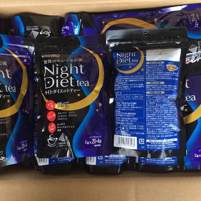 Trà giảm cán Night Diet Orihiro Nhật Bản | BigBuy360 - bigbuy360.vn