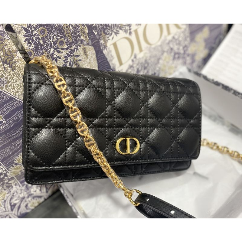 Túi nữ D.I caro belt da bê siêu đẹp fullbox vip nam châm