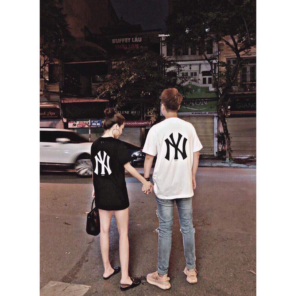 ÁO THUN NAM NỮ TAY LỠ PHÔNG RỘNG IN HỌA TIẾT NY THỜI TRANG UNISEX MSOI4