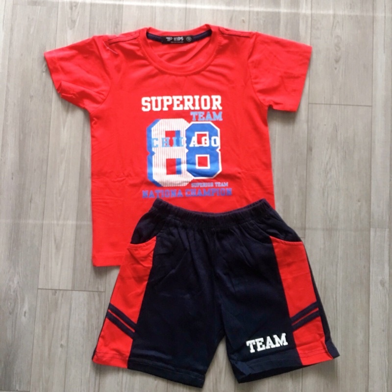 {10-20kg} Bộ cộc tay bé trai quần lửng size nhí (hàng đẹp bán shop 100% cotton)