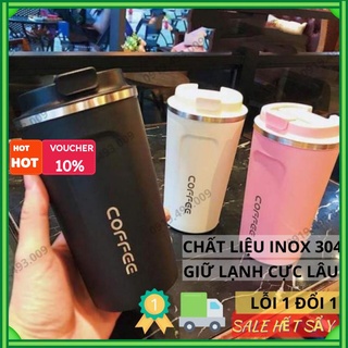 Bình giữ nhiệt, Ly giữ nhiệt Hàn Quốc Inox 304 Coffee Cao Cấp