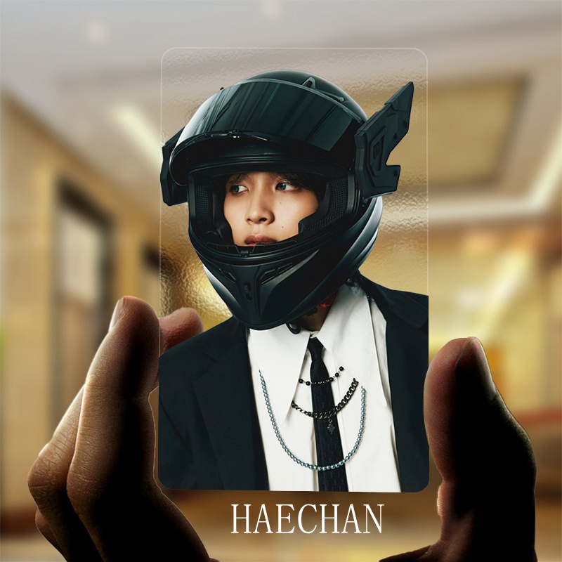 NCT DREAM album Glitch Mode Transparent Photocard HAECHAN JAEMIN JENO JISUNG Small Card