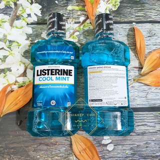 Nước súc miệng Listerine 750ml-Thái Lan