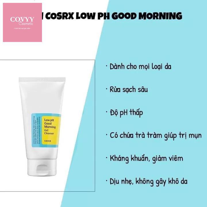 Sữa rửa mặt Cosrx Low pH Good Morning Gel Cleanser❣️. | BigBuy360 - bigbuy360.vn