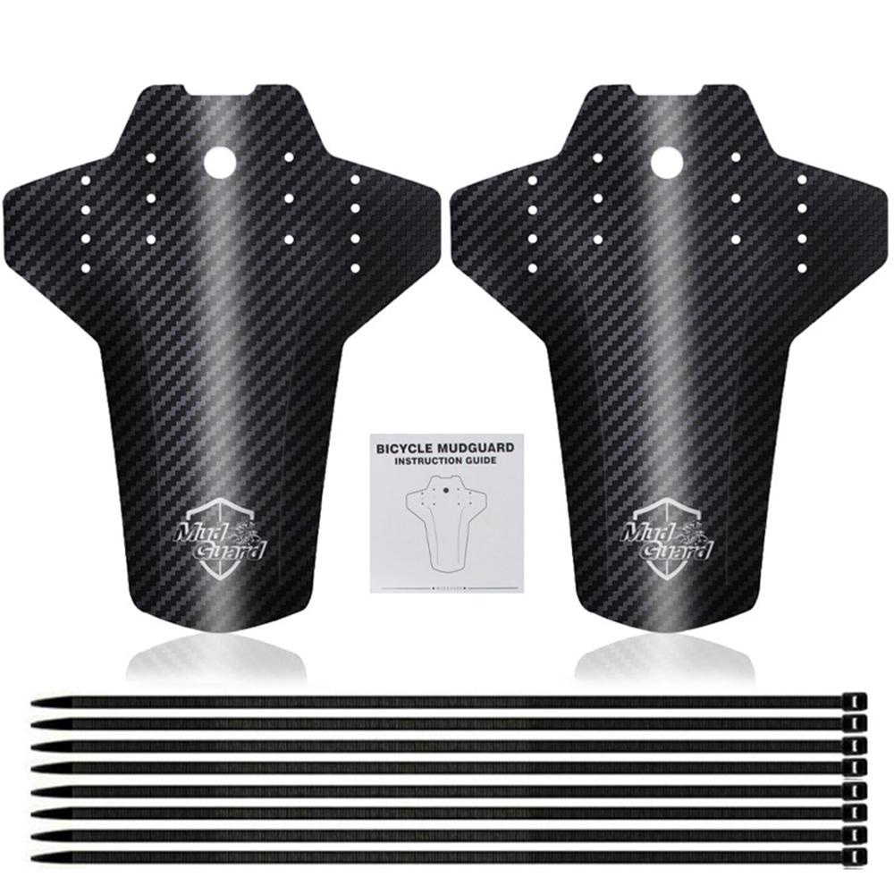 2 Dè Chắn Bùn Bằng Sợi Carbon Cho Xe Đạp Leo Núi