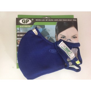 (HỎA TỐC – SÀI GÒN) Khẩu Trang GP Extreme Thun Qua Gáy – Lọc Bụi Mịn – Kèm Miếng Than Hoạt Tính Tặng