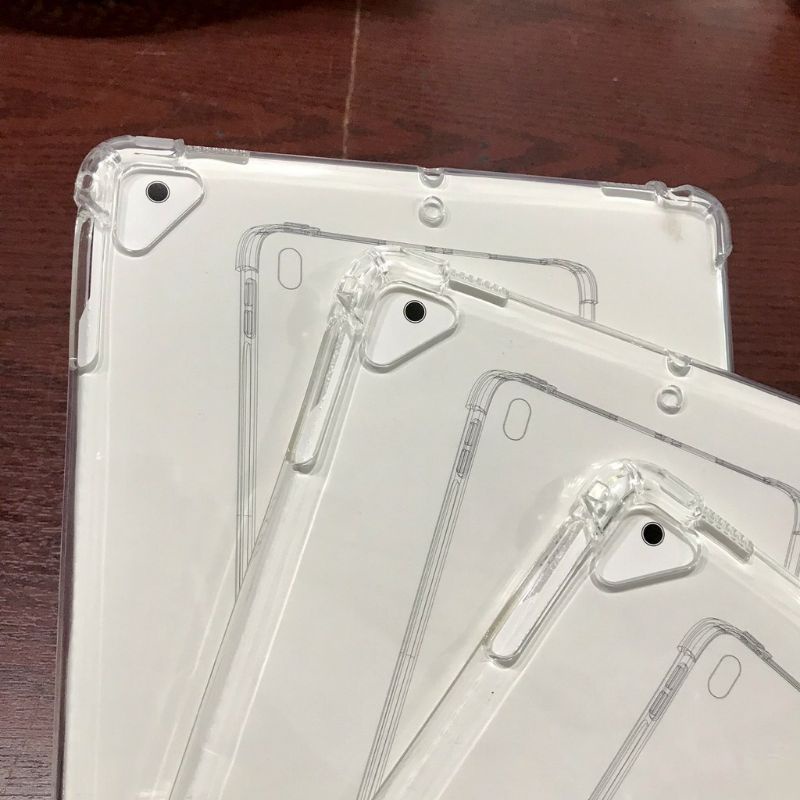 Ốp dẻo trong Chống sốc 4 góc cho iPad Mini123,45,Mini 6, Ipad gen 5,6 9.7, gen 7.8.9, Pro 11 2020.2021, Air 4,gen10