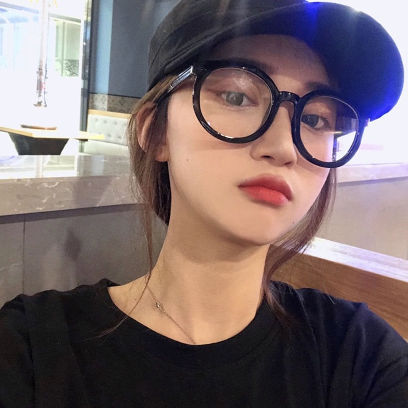 Gọng Kính Tròn Lớn Màu Đen Dùng Sửa Chữa Mặt Kính HB