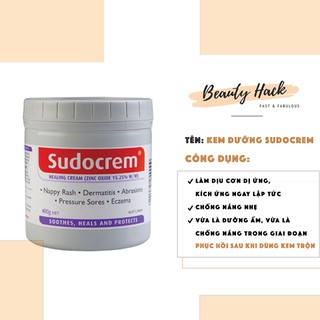 Kem Dưỡng Ẩm Sudocrem (Anh - UK) chính hãng