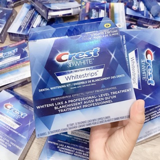 MIẾNG DÁN TRẮNG RĂNG CREST 3D WHITE ✨ LOẠI Professional