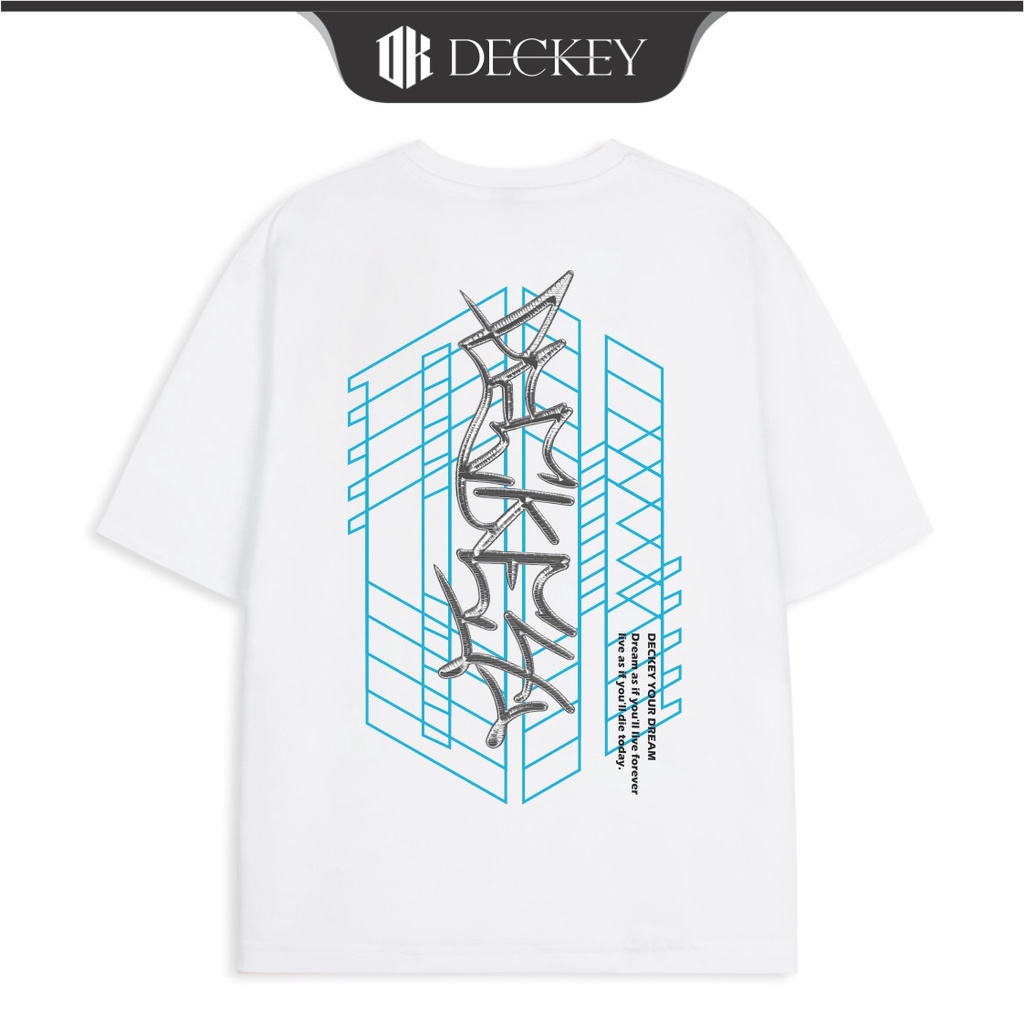 Áo Thun Cotton Unisex Nam Nữ Form Rộng Local Brand DECKEY GRAFFITY