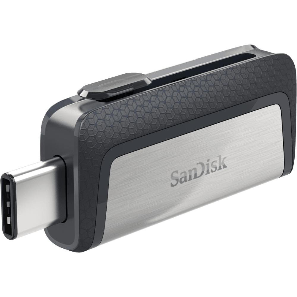 USB OTG Sandisk Ultra Dual Type-C 3.1 128GB 150MB/s (Bạc)