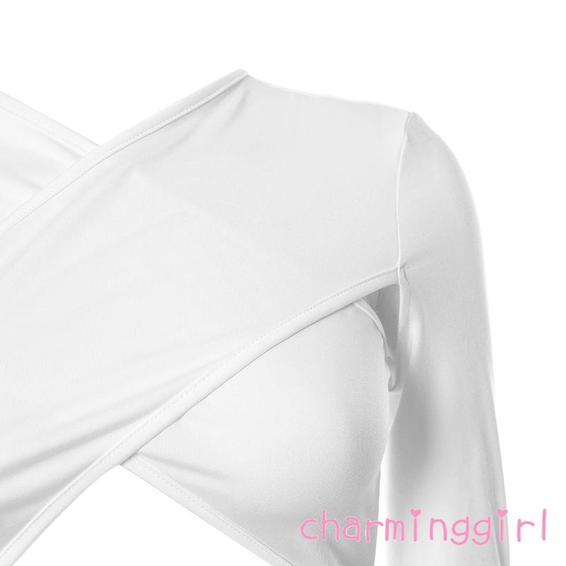 Bộ áo liền quần tay dài cổ chữ V màu sắc đơn giản cho nữ
 | WebRaoVat - webraovat.net.vn