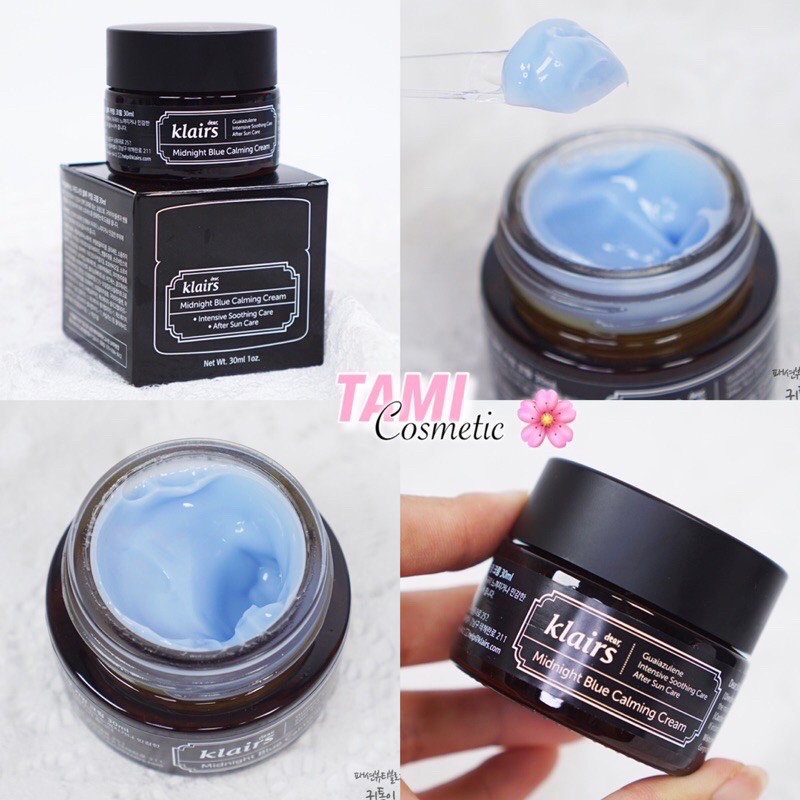 SERUM &amp; KEM DƯỠNG KLAIRS MIDNIGHT BLUE YOUTH ACTIVATING DROP / CAMING CREAM