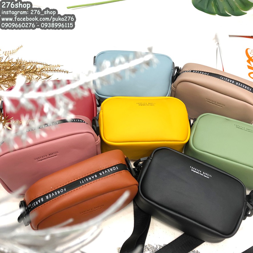 Túi basic zipper forever f2