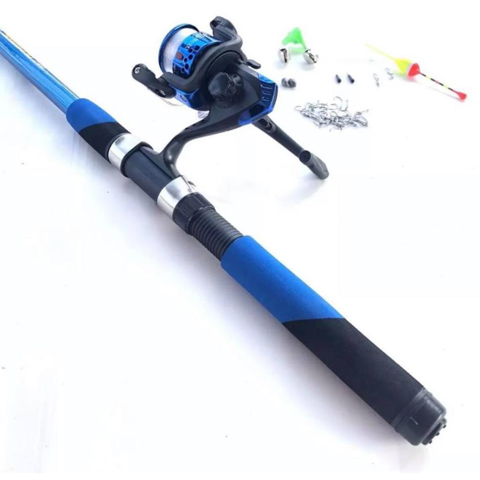 Bộ Cần Câu Rút Shimano 2m1 + 3m6 + tặng kèm phụ kiện