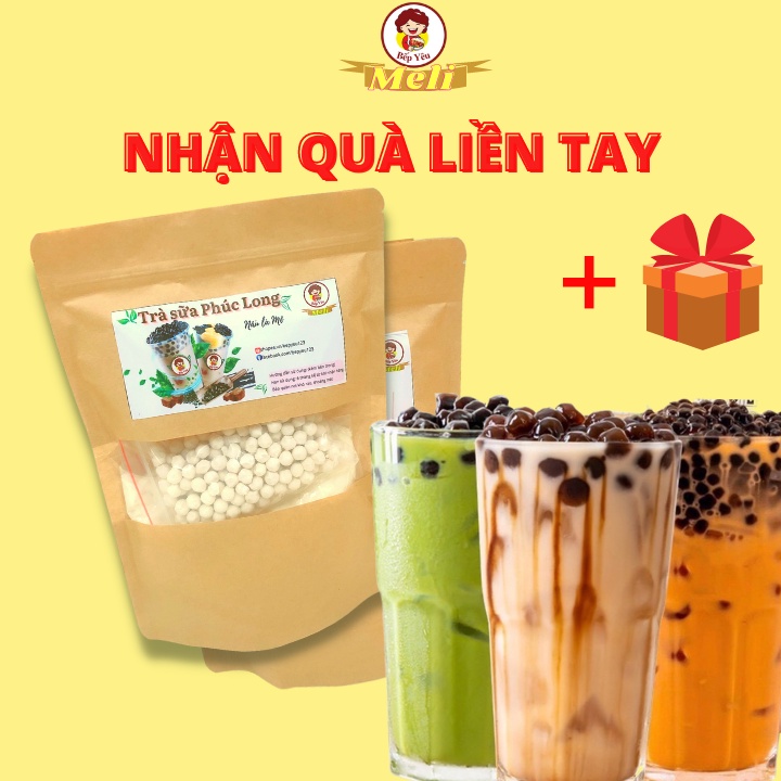 Set nguyên liệu pha trà sữa truyền thống, phúc Long, hồng trà, thái Xanh, đỏ (25-30 Ly)