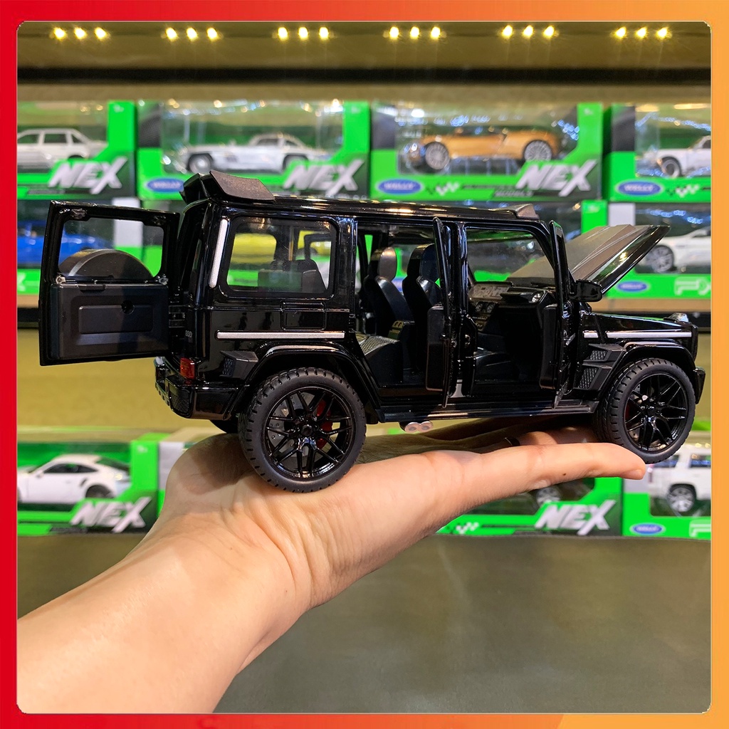 Xe mô hình Mercedes Benz G800 Brabus tỉ lệ 1:22 hãng Double Horses