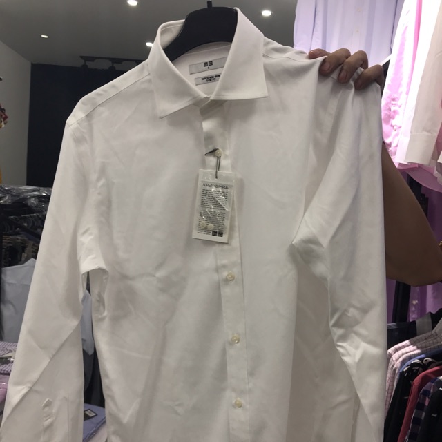 Sơ mi xuất dư Uniqlo non-iron