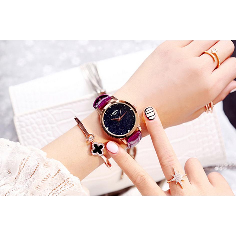 Đồng Hồ Nữ Dây Da LSVTR T025 - Dây Da Cao Cấp | BigBuy360 - bigbuy360.vn