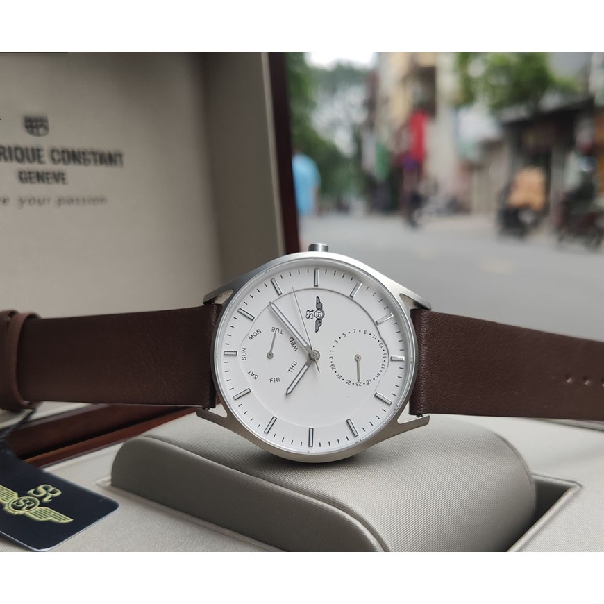 Đồng hồ nam SRWATCH Chrono Sport SG5861.4102 mặt trước và sau bằng Sapphire chống tr