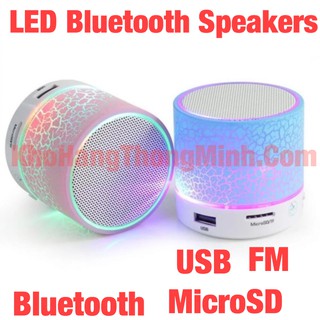 Loa bluetooth mini led nháy theo nhạc