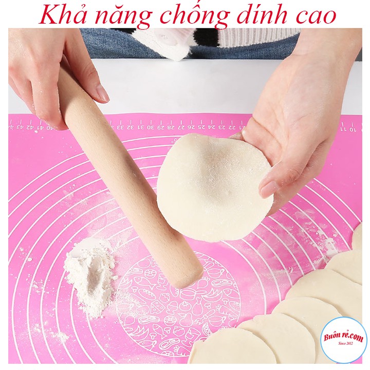 Tấm Silicone Nặn Bột Làm Bánh Chống Dính Chịu Nhiệt Tốt - 00878