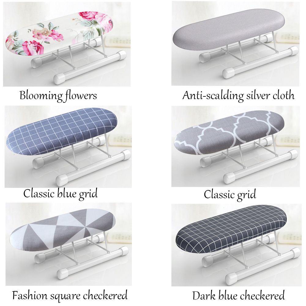 Bàn ủi mini chống trượt gấp gọn được có thể tháo ra và giặt bảo vệ tại nhà / đi du lịch