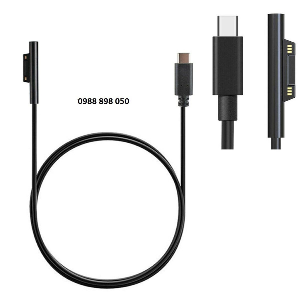 Cáp Sạc USB C Cho Surface Pro 3-4 Loại Tốt