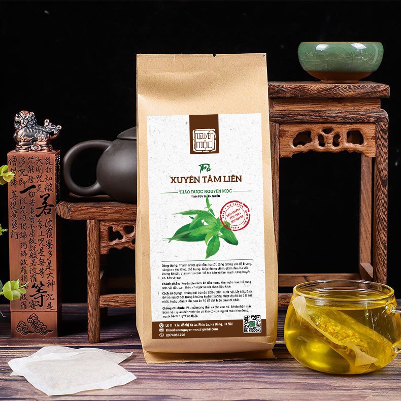 Trà xuyên tâm liên tăng sức đề kháng đường hô hấp giảm cảm cúm giảm ho viêm họng tăng cường hệ miễn dịch | BigBuy360 - bigbuy360.vn