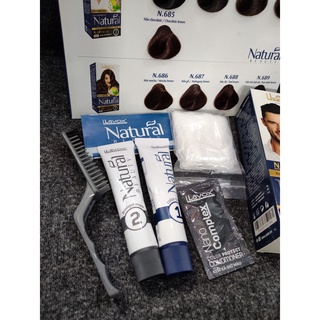 Nhuộm phủ bạc NATURAL lavox