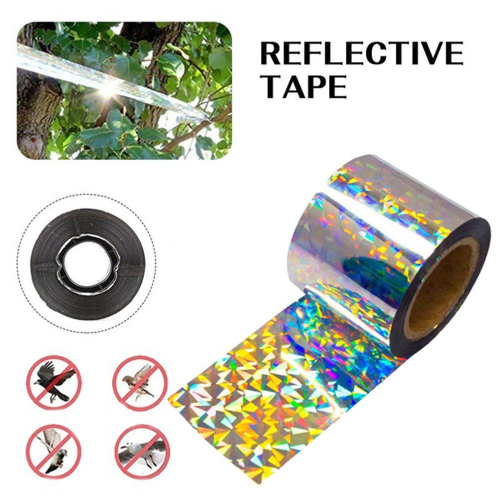 NICKOLAS 1 Cuộn Băng Keo Phản Quang Hai Mặt Cho Chim Bồ Câu