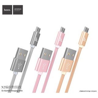 Cáp sạc Hoco X2 lightning/androi - chính hãng