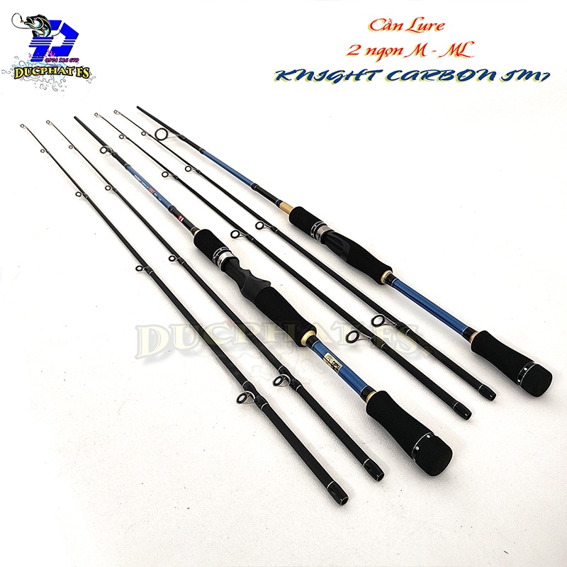 Cần Câu Lure Đứng, ngang KNIGHT 2 Ngọn M và ML , Cần câu Lure Lóc.