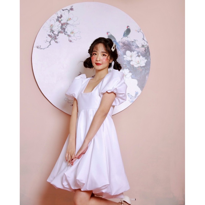 [Mã FATHANG5 giảm 10K đơn 50K] VÁY ĐI TIỆC/PROM/CHỤP LOOKBOOK - MAYLYLY DRESS - VÁY BỒNG CỔ THANG THANG - V0111 | BigBuy360 - bigbuy360.vn