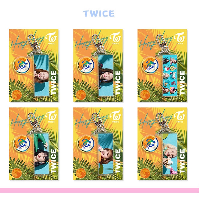 Móc khóa xinh xắn dành cho fan hâm mộ nhóm nhạc Twice